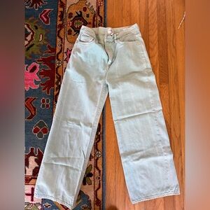 Frame Le Jane Crop Jean - mint